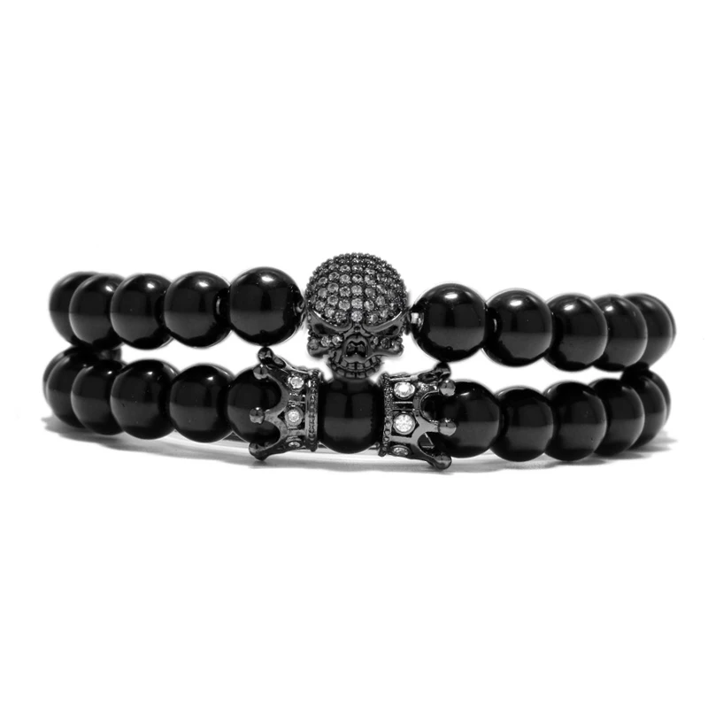 SKULL braslet (8)