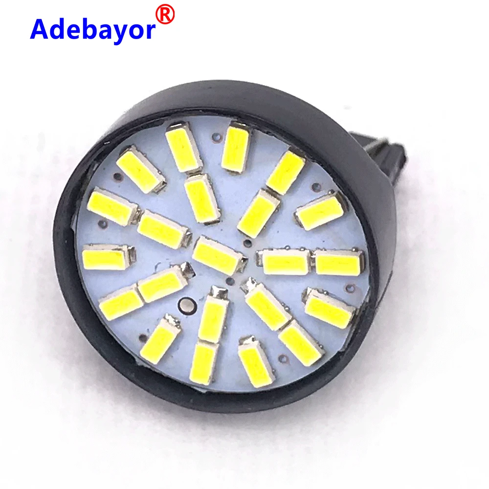 50x T20 светодиодный 7443 7440 W21/5W 22 1206 3014 SMD автомобильный Реверсивный резервный фонарь