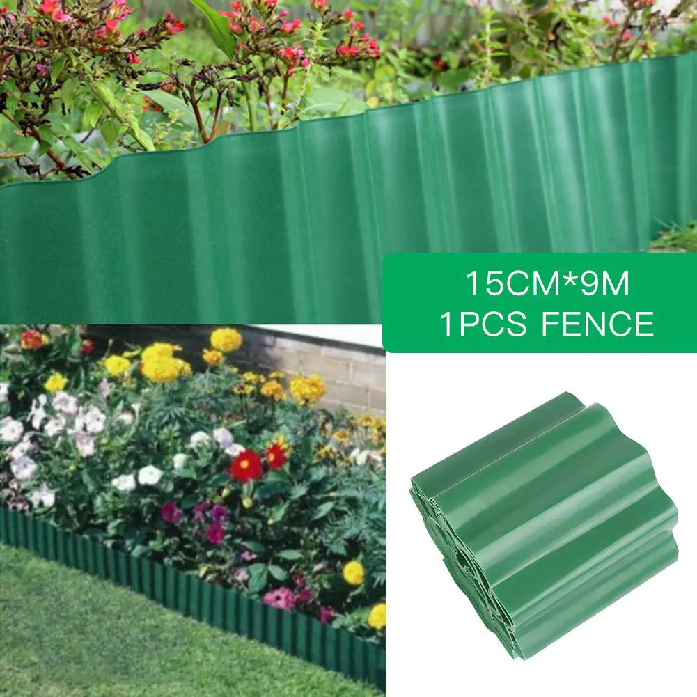 Миниатюрный маленький пластиковый забор 0,15x9 м, зеленый, сделай сам, сказочный сад, микро кукольный домик, ворота, декор, украшение для улицы, сада, двора