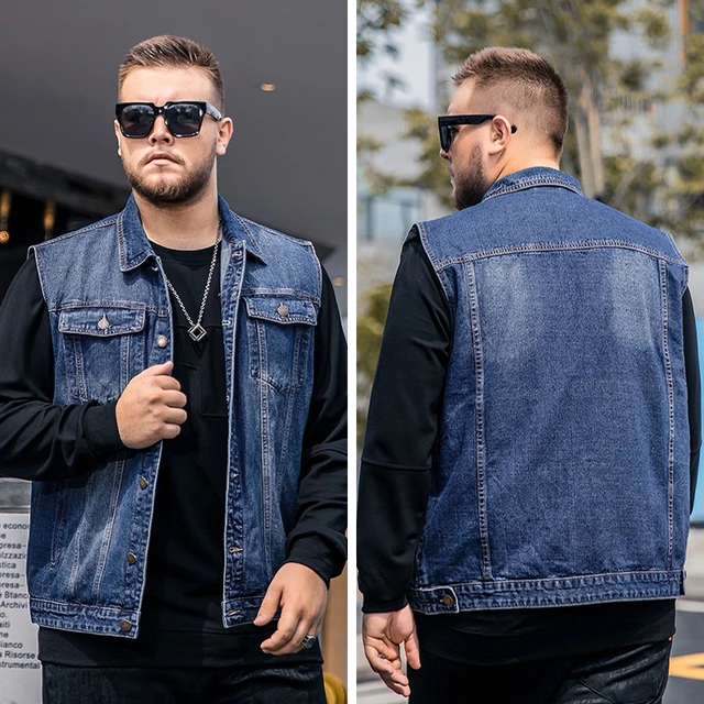 Denim Super Puffer Jacket - Dark Wash