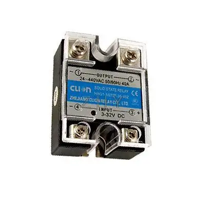 

DC to AC Solid State Relay SSR 40A 3-32V DC Output 24-440V AC