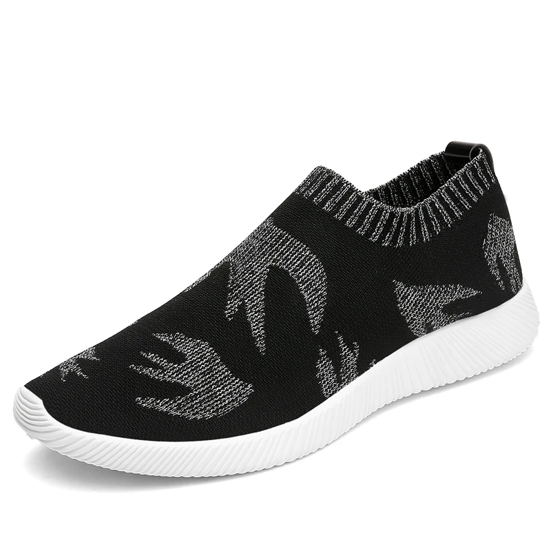 

Loafers 2018 Spring New Wear Easy Breathable Soft Flexible Male Socks Shoes Adult Fashion Casual Men Sneakers Man Street Leisure