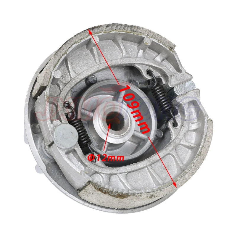 Z50フロントリムホイールハブ用のブレーキシューオートバイモンキー