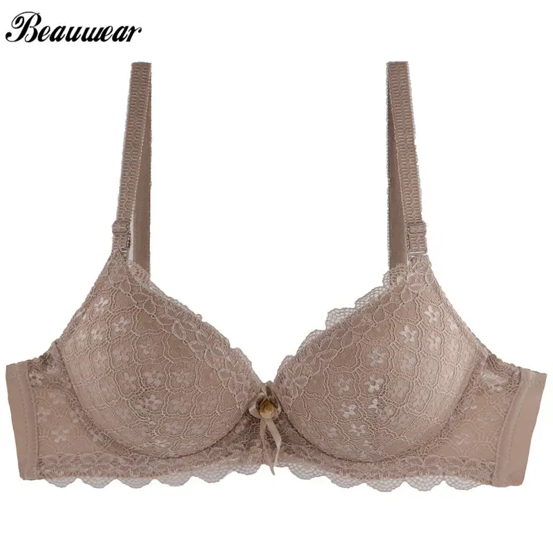 Бюстгальтер женский с чашками пуш-ап Beauwear пикантный кружевной бюстгальтер