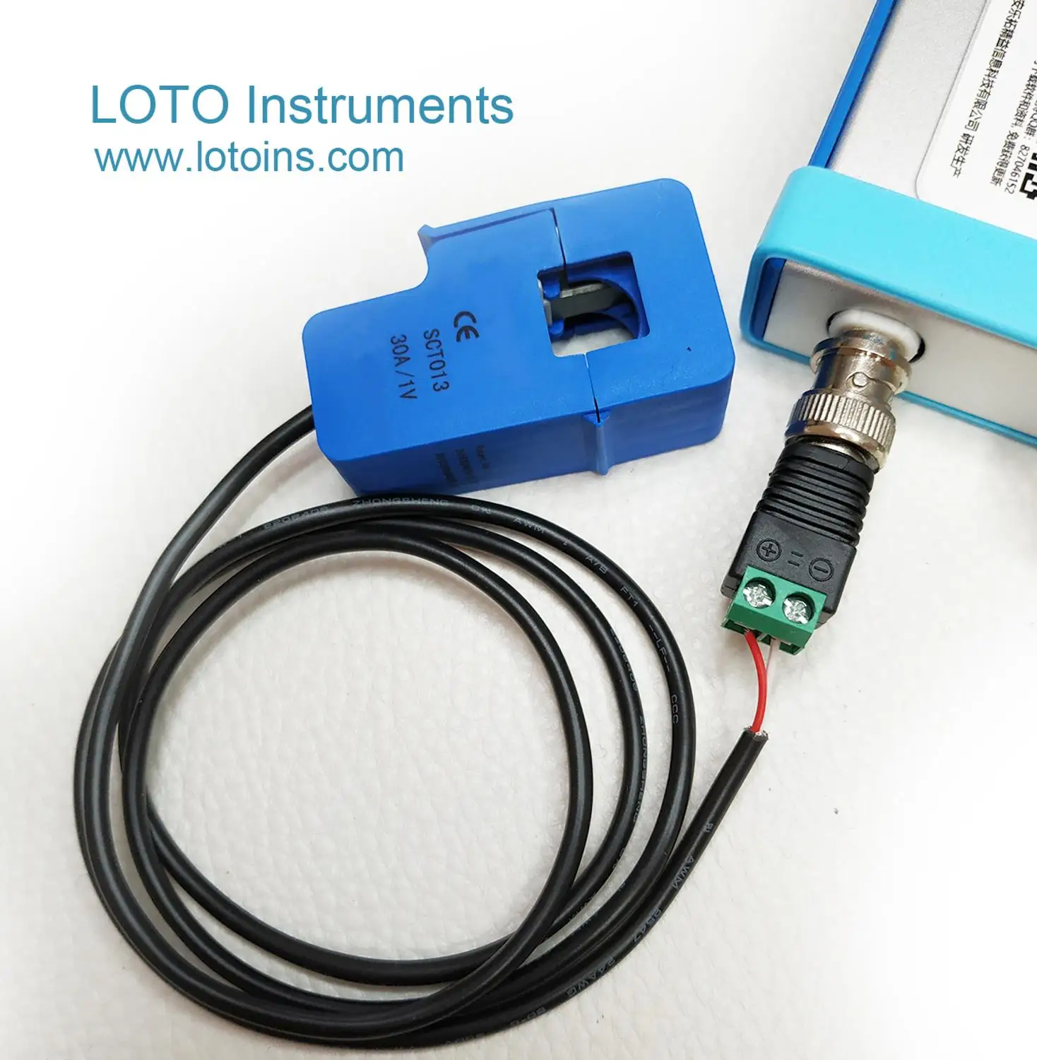 LOTO Oscilloscope Current Probe Measuring AC Current Model AC05A Series Plug and Play 50~150KHz 5A~100A oscilloscope probe