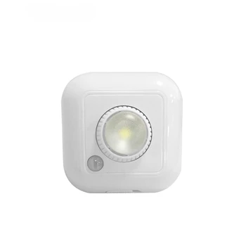 

PIR Motion Sensor LED Under Cabinet Light Dimmable Bedside Stairs Wardrobe Night Security Lamp For Cupboard Closet Kitchen