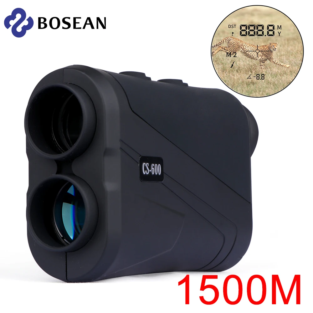 

Golf Hunting Laser Rangefinder 1500M Flag-Lock Angle Speed Distance Rnage Meter for Hunting Air gun maker float 1500M