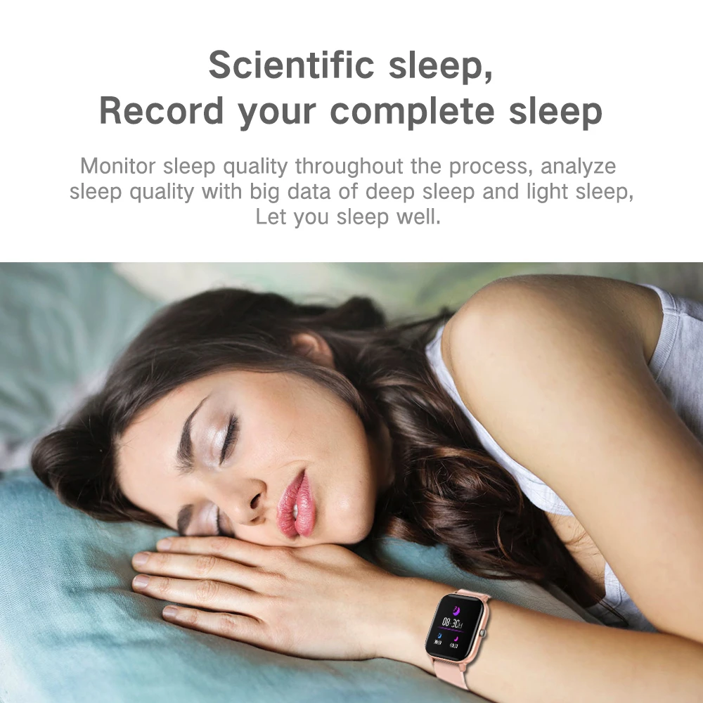 Sensível ao Toque Inteligente para Mulheres dos Homens Ip67 à Prova Relógio Inteligente Bluetooth Freqüência Cardíaca Ler Notificações Tela Completa Dip67 Água Esportes 2021 p8 5 Cheap Relógios inteligentes