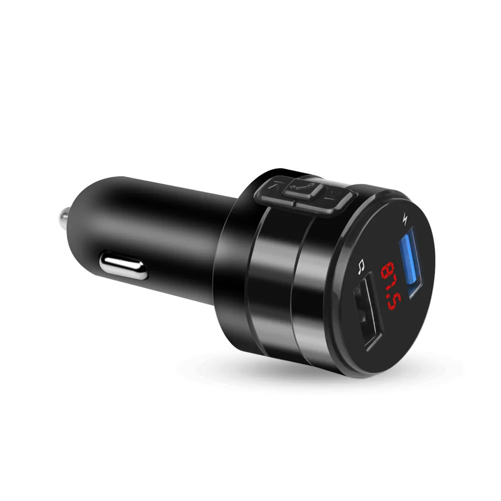 Автомобильный комплект громкой связи беспроводной Bluetooth fm-передатчик ЖК MP3-плеер