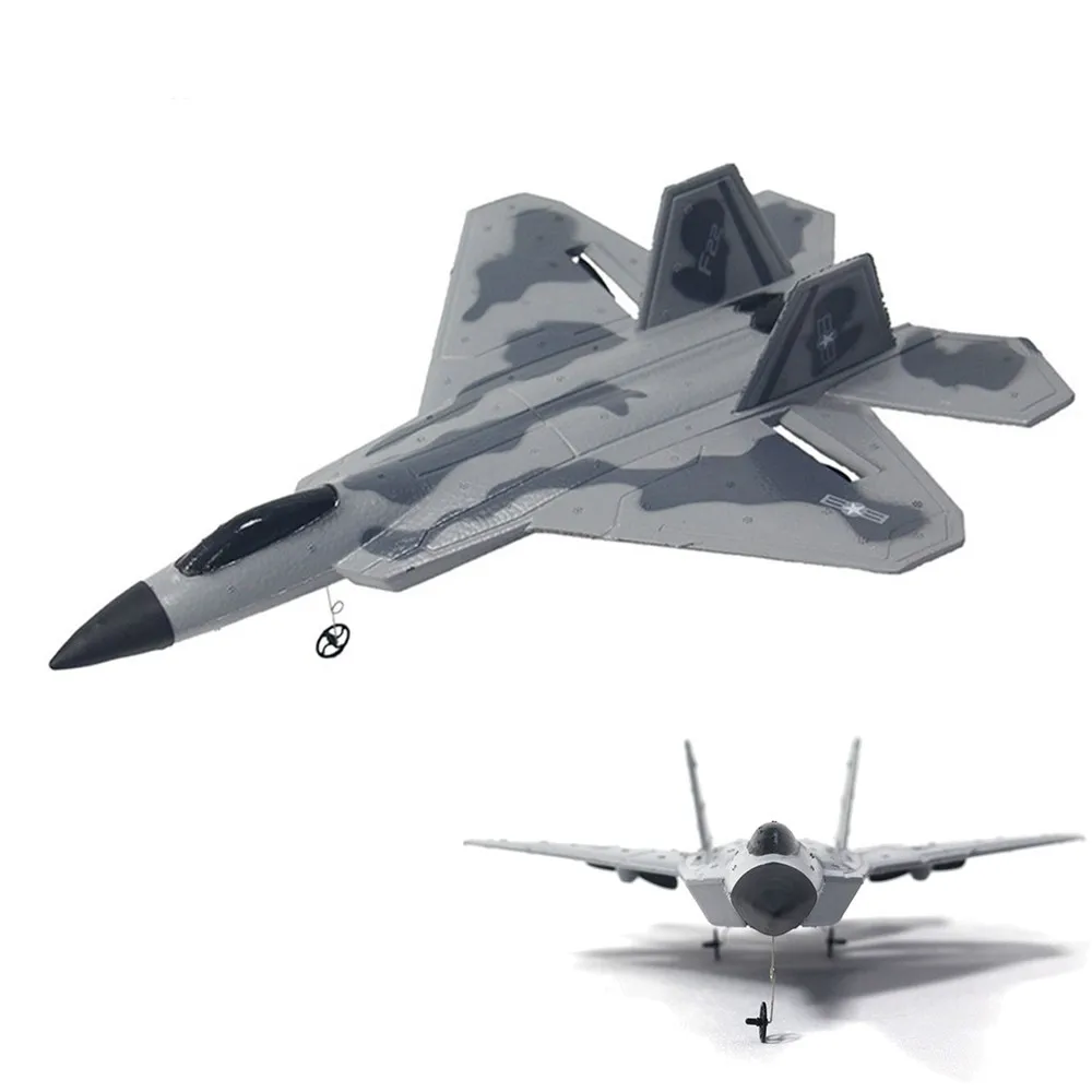 Модель самолета Fx 822 F22 2 4 ghz Epp Rc Rtf с батареей и пультом дистанционного