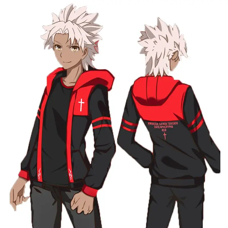 Японское аниме Fate/apocrypha Master Shirou Kotomine толстовка с капюшоном куртка пальто Amakusa Tokisada
