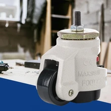 Новое колесо для тележки 4 шт. сверхмощная Регулировка уровня ролик с резьбой стебель Промышленные роликовые колеса колесики мебель Supp