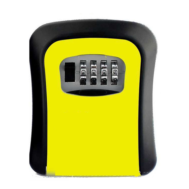 Digit Key Storage Lock Box Password Key Lock Box Wall Mounted Zinc Alloy Key Box Weatherproof