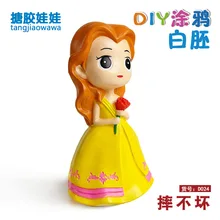 D024 [Высота 19 см "пятьсот различных дополнительных DIY винил борьба не плохой негипсовая кукла цветной рисунок