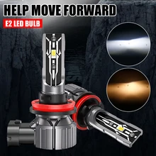 

2pcs 100W 30000LM H4 H7 Canbus LED H8 H9 H11 9005 HB3 Hir2 9012 HB2 9003 Car LED Light Headlight Turbo Fog Lamp 6000K 12V Diode