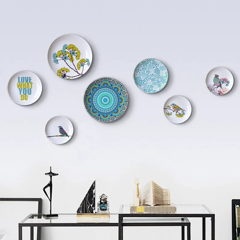 Креативная домашняя декоративная керамическая настенная тарелка/Настенная