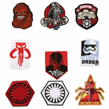 

New Arrival Cartoon Movie Patch Embroidered Patches For Clothing Iron on Patches On Clothes Stripe DIY Apparel Accessories