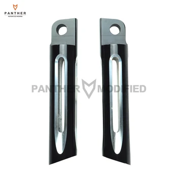 

Black Motorcycle Foot pegs Footrest Moto Foot Rest case for Harley Touring Sportster Dyna Softail