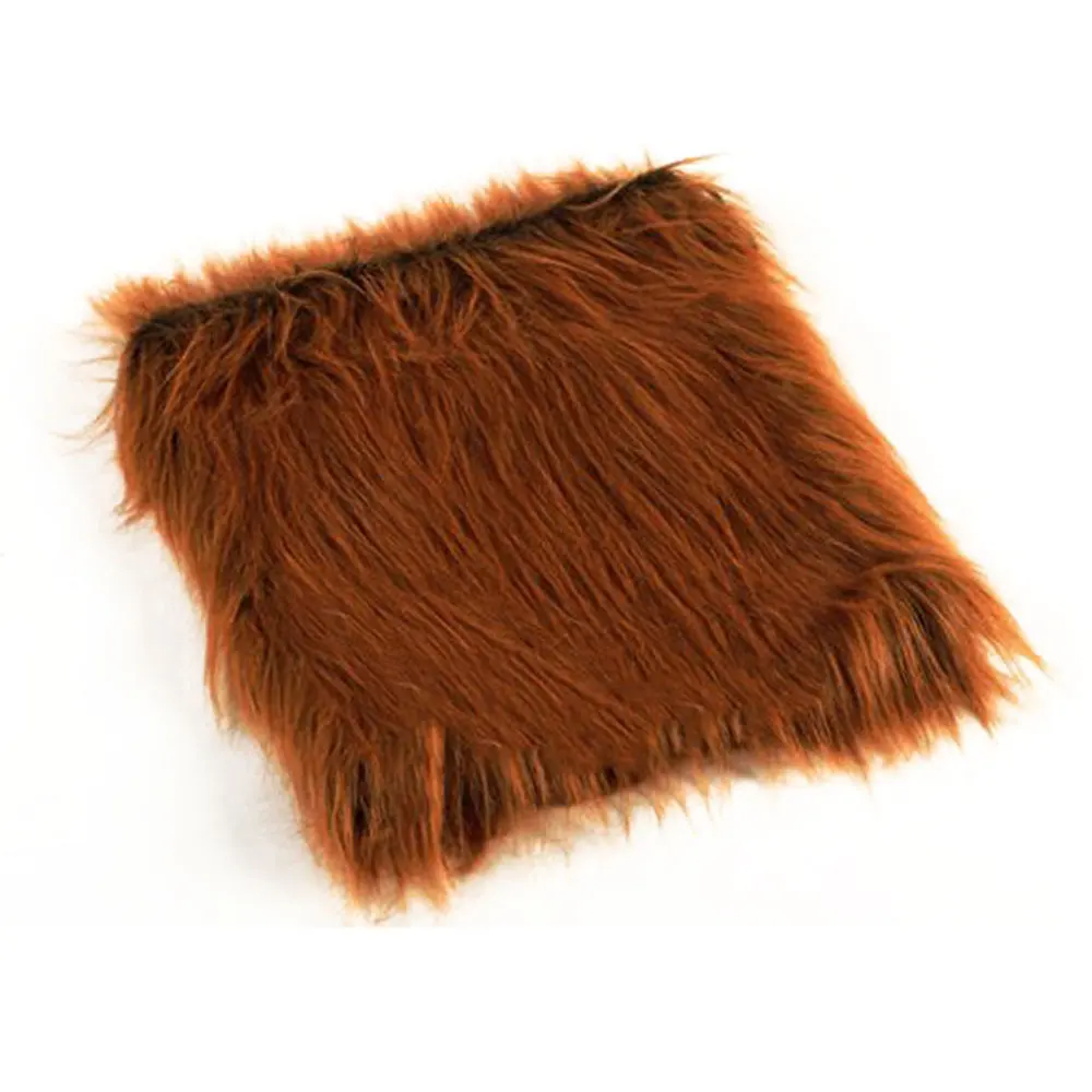 light brown Головной убор для собаки, головной убор для собаки, полиэстер, 4 цвета, украшение, нарядное, забавное, модное, домашнее животное, Лев, грива, костюм, макияж, фестиваль - Цвет: light brown
