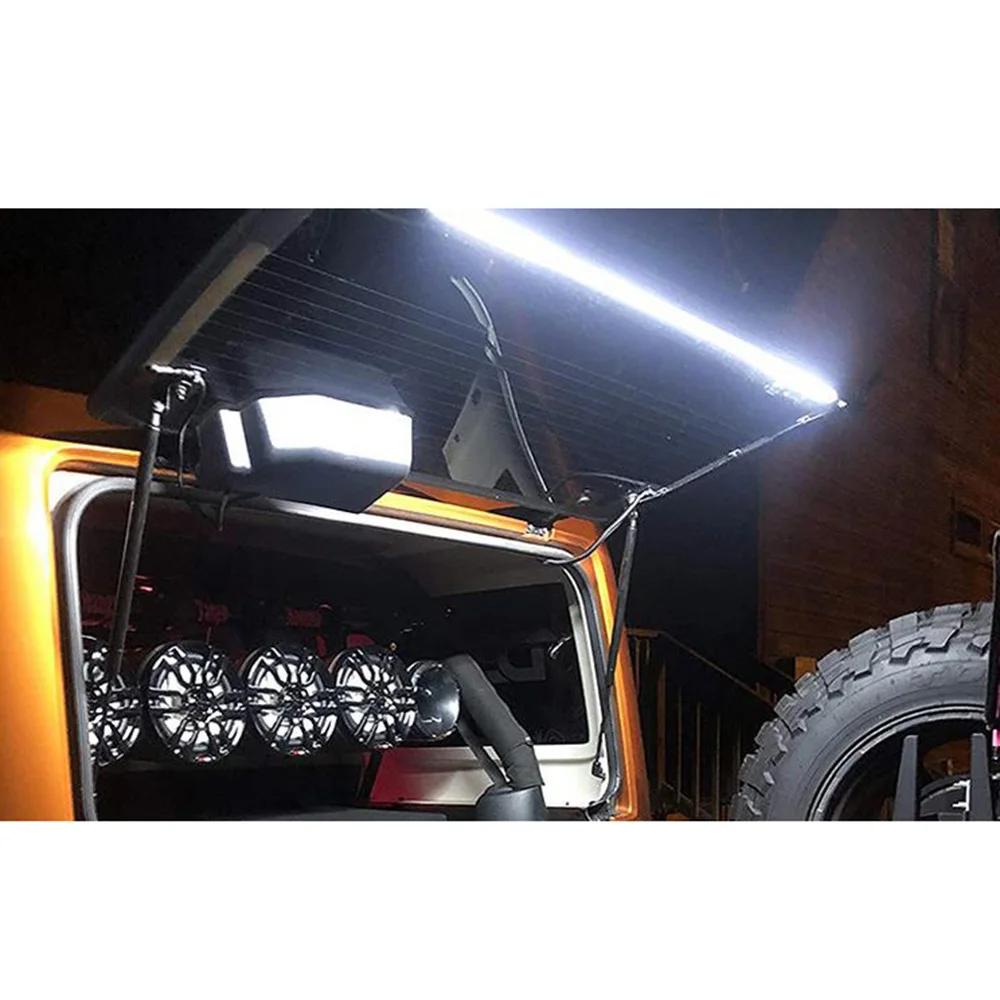 For Jeep Wrangler TJ JK 2007-2019 LED Tailgate Light Trunk Rear Tail Lamp 12V Car Luggage Compartment Bulb Interior Accessories For Jeep Wrangler TJ JK 2007-2019 LED Tailgate Light Trunk Rear Tail Lamp 12V Car Luggage Compartment Bulb Interior Accessories