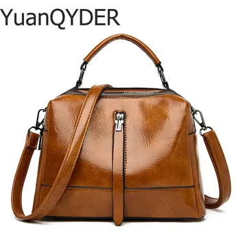 

2020 New Fashion Soft Leather Crossbody Bags for Women Luxury Handbags Women Shoulder Bags Design Vintage Solid Messenger Bags