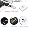 JASTER New Custom LOGO Crystal Usb 2.0 Memory Flash Drive with Gift Box 2GB 4GB 8GB 16GB 32GB 64GB(Over 10pcs Free Logo) ► Photo 3/6