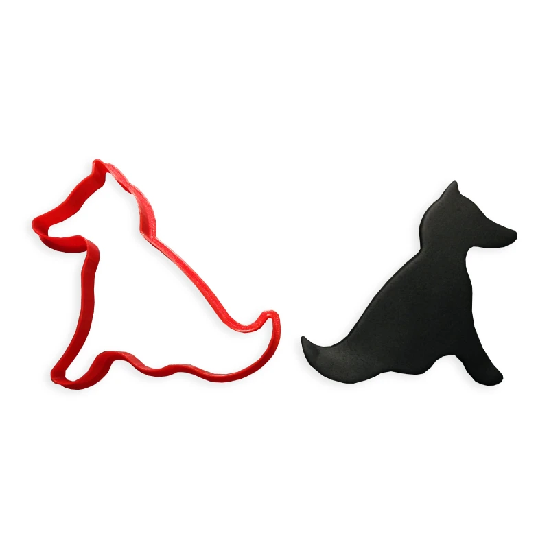 G2 животный Пудель немецкий Шепард Вайнер Скотти терьер розовая собака форма