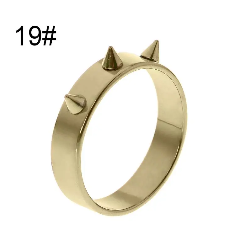 Self-Defense Ring Portable Finger Weapons Survival Outdoor Emergency Glass Breaking Punk Rings Protector M5TB