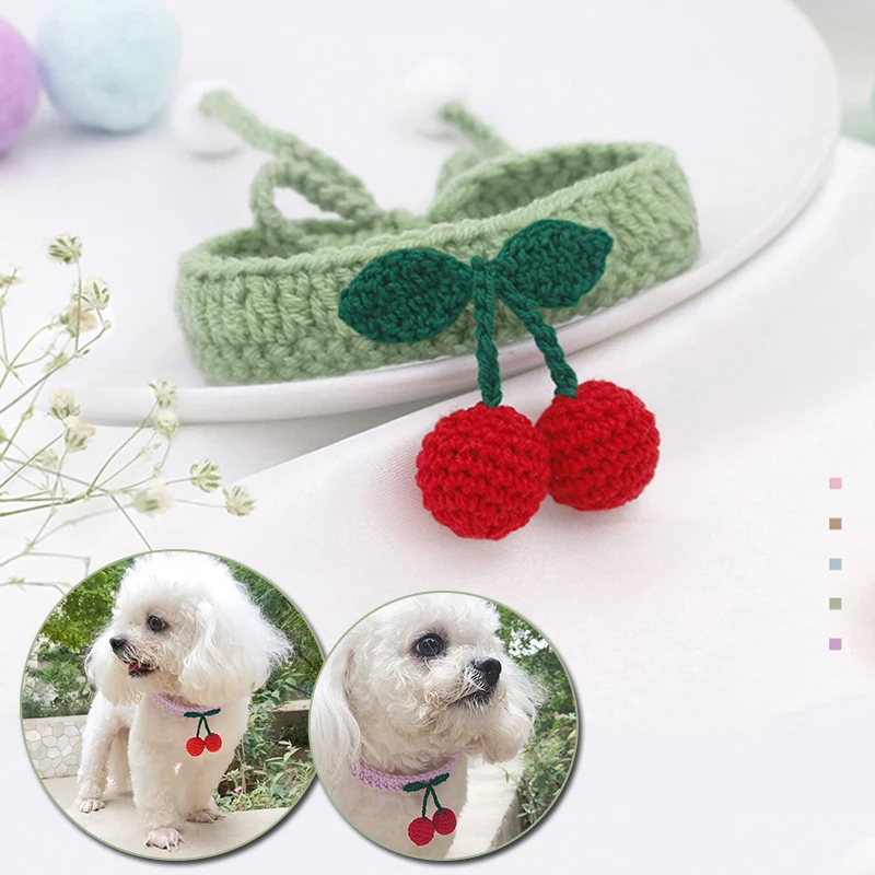 Модная милая собака шейный платок для домашних животных собак и кошек ручной