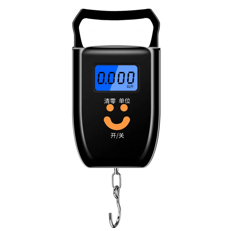 1 Портативный весы HD цифровой Дисплей Высокая точность большой Weighning диапазон 0,05~ 50 кг светодиодный синий светильник Дисплей Weighter измерительный инструмент - Цвет: 1