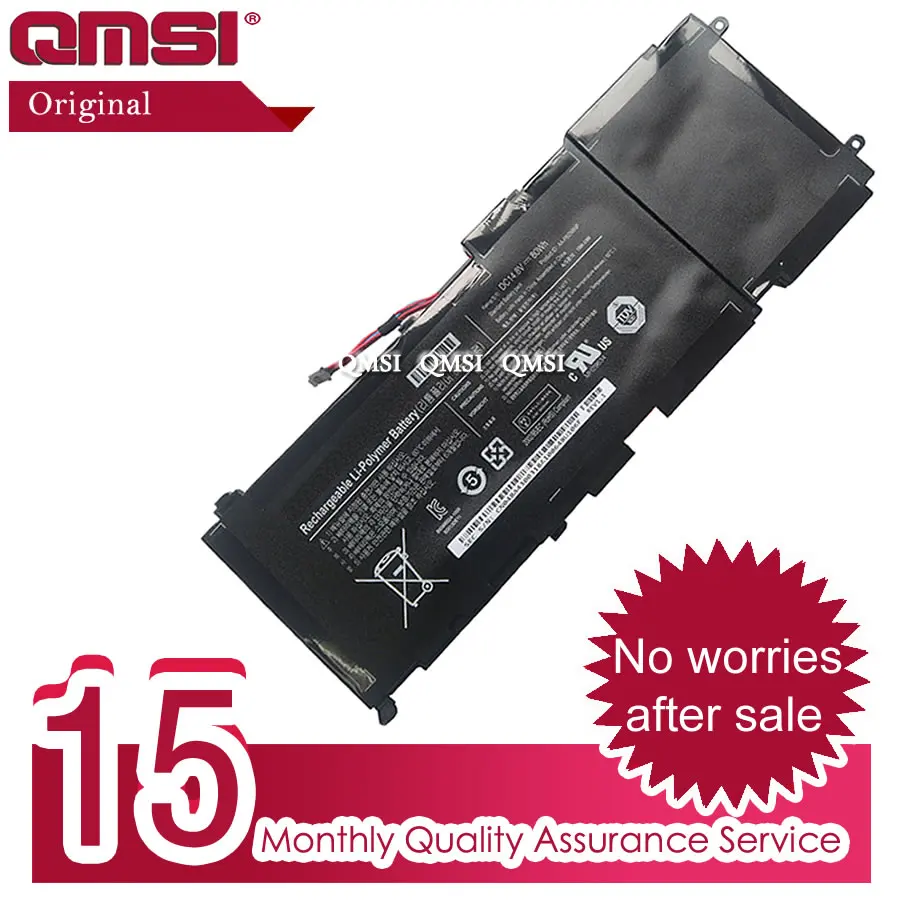 QMSI 14,8 V 80wh AA-PBZN8NP аккумуляторная батареядля ноутбука samsung NP-700 700z 1588-3366 P42GL5-01-N01 NP700Z5B