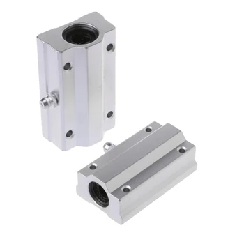 

1Pc SCS8LUU SCS10LUU Linear Motion Ball Bearings Slide Block Bushing CNC Parts R9UA