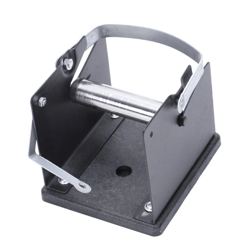 

200G 1.0Mm Semi-Metal Tin Wire Frame Solder Ribbon Holder Adjustable Welding Reel Dispenser