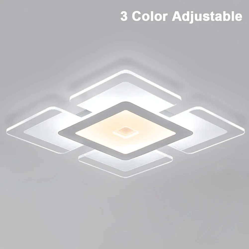 

Wifi Control Smart Practical Led Ceiling Light Acrylic Phone Super Bright Stepless Dimming Voice Living Room Modern Home Bedroom