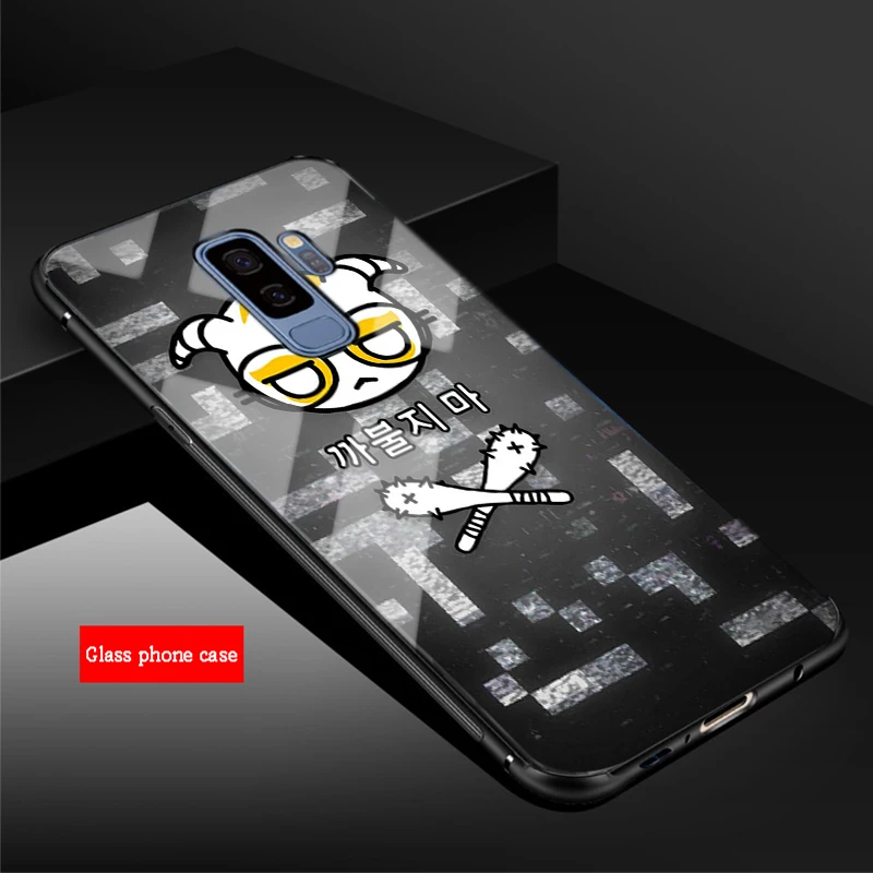 Радуга шесть осада для samsung Galaxy NOTE 8 9 S8 S9 S10 плюс A6 A6S A8 A8P J6 J8 закаленное Стекло чехол для телефона