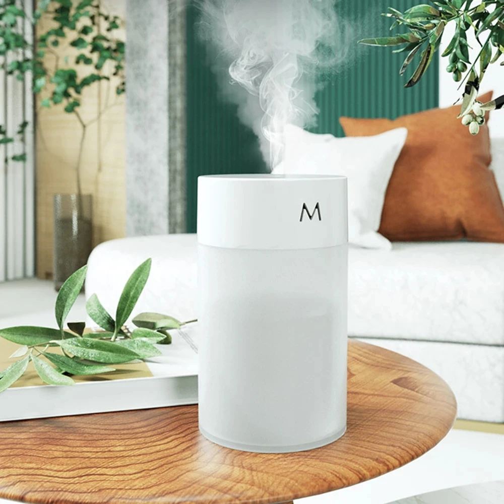 

Humidifier Diffuser Usb Capacity Small Grain Ultrasonic Air Mist Maker With LED Night Lamp Mist Maker Quiet Humidifier