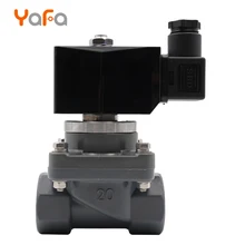Соленоидный клапан 220v 24v мембранный клапан давления ходовой клапан UPVC/CPVC антикоррозионный энергосберегающий воздушный клапан VITON seal