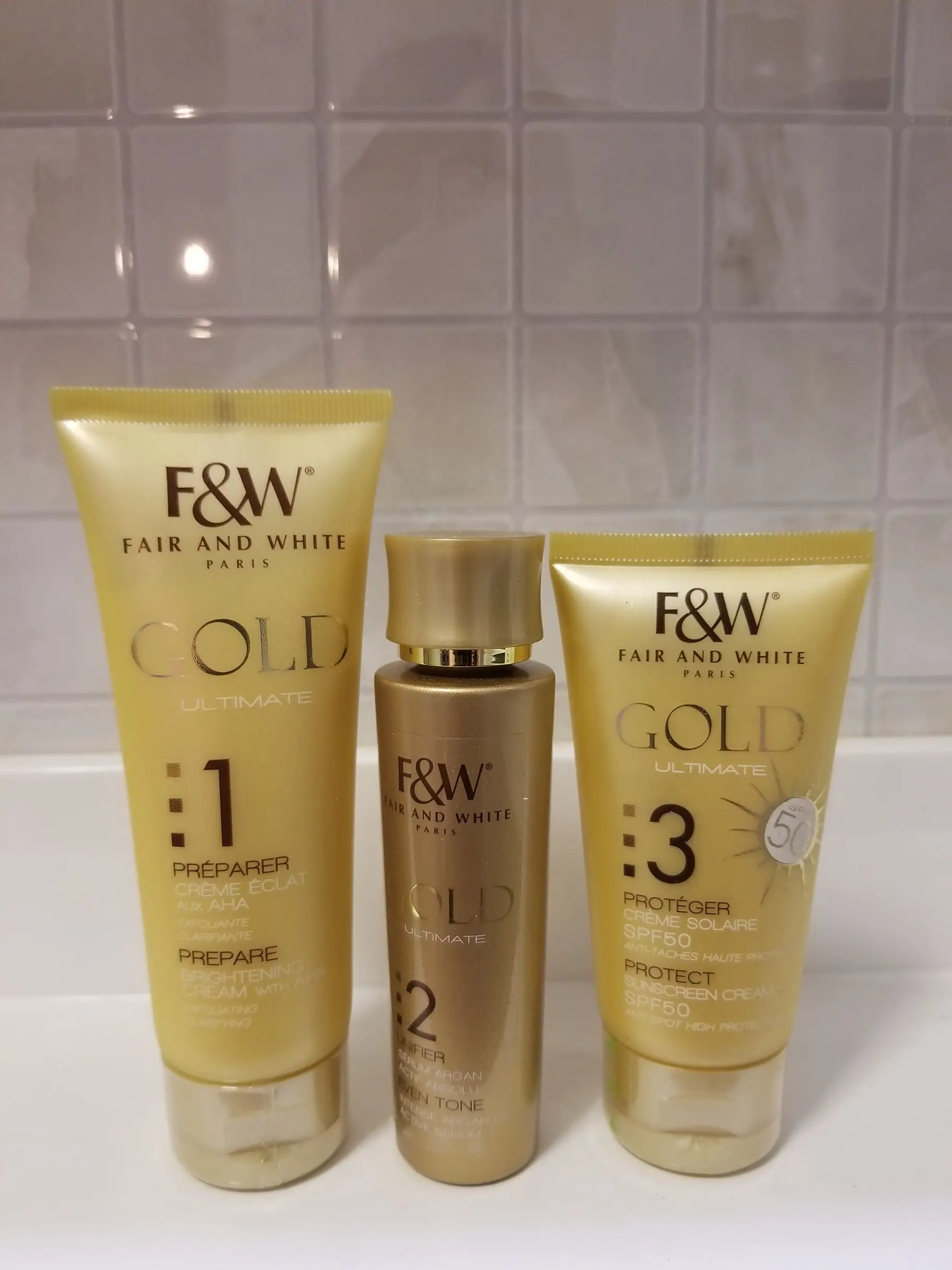 fair and white gold 2 face cream