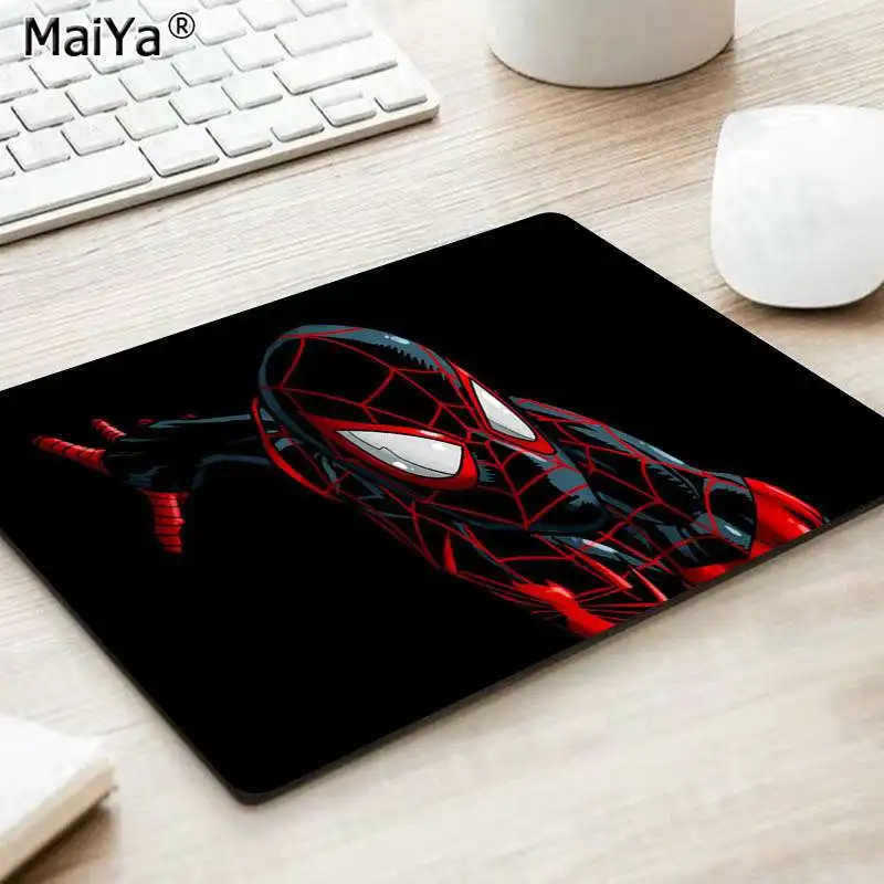 MaiYa Super Hero Человек-паук индивидуальные коврики для мыши компьютерный Аниме Коврик для мыши и ноутбука резиновый ПК компьютерный игровой коврик для мыши
