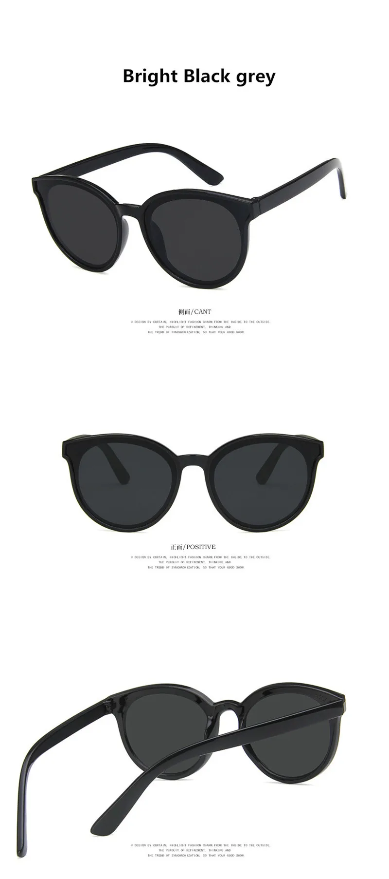 GUANGDU Модные солнцезащитные очки "кошачий глаз" для детей, брендовые дизайнерские Круглые Солнцезащитные очки для девочек и мальчиков, UV400 oculos de sol