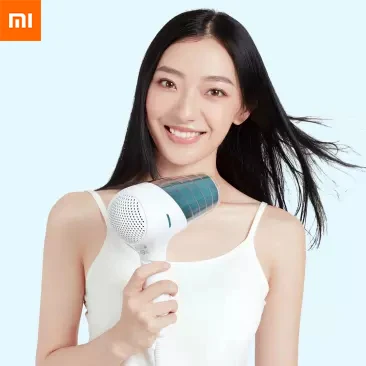 

New Xiaomi Youpin Quick-drying hair dryer 1800W high power fast drying 6-speed adjustment Foldable Safety temperature control