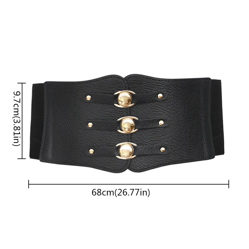 Elastic Cummerbund Corset Belts  Wide Belt Accessories Corsets - 1pc 6  65cm Vintage - Aliexpress