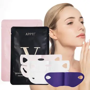 

Miracle V Shape Hydrogel Mask Slimming Face Lifting Mask Facial Line Remover Wrinkle Double Chin Reduce Lift Bandage Skin Care