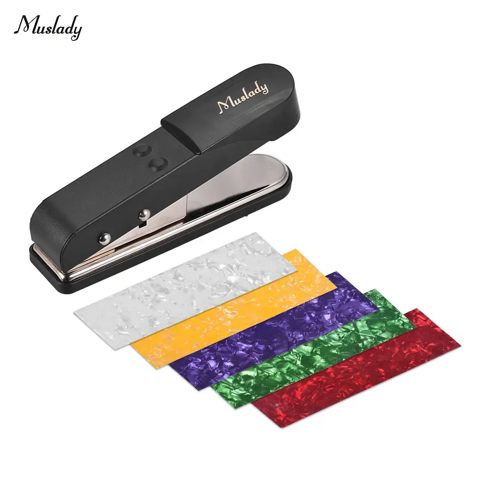 Muslady DIY профессиональный гитарный медиатор с 5 шт целлулоидных гитарных медиаторов