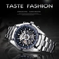 Forsining-Montre-bracelet étanche en acier inoxydable pour homme, montres de sport transparentes, montres mécaniques pour homme, montres Seton, modules, marque supérieure, luxe, 2021 2