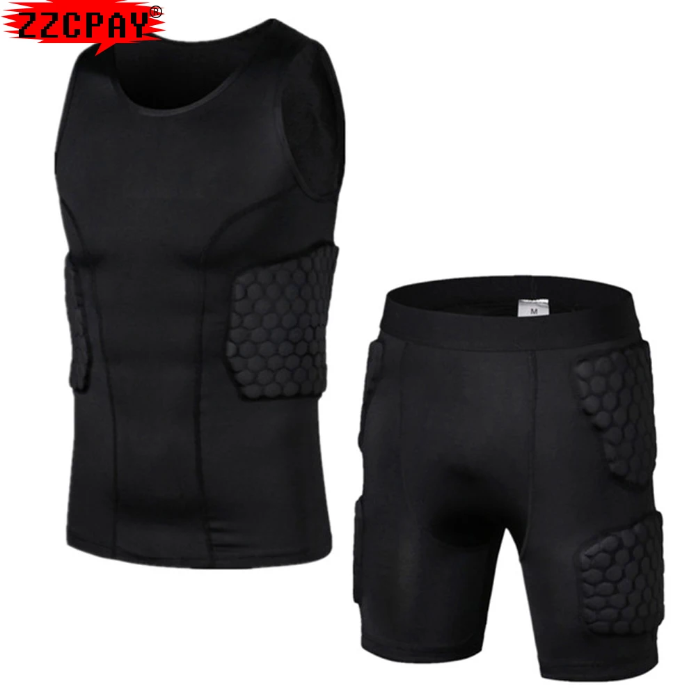 Anticollision Suit Padded Compression Shirt Chest Protector