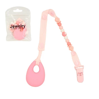 

New High Quality Infant Child Soother Chains Teether Newborn Baby Care Universal Holder Leash For Pacifiers Nipples Clip