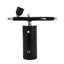 Лучшие 0,3 мм пневматическая Аэрограф компрессор для покраски тела Аэрограф набор для маникюра изготовление торта