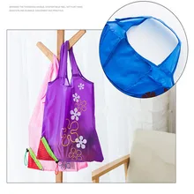 Vogvigo полиэстер хозяйственная сумка для хранения Сумочка клубника складные сумки многоразового использования для покупок Складная продуктовая нейлоновая эко-сумка