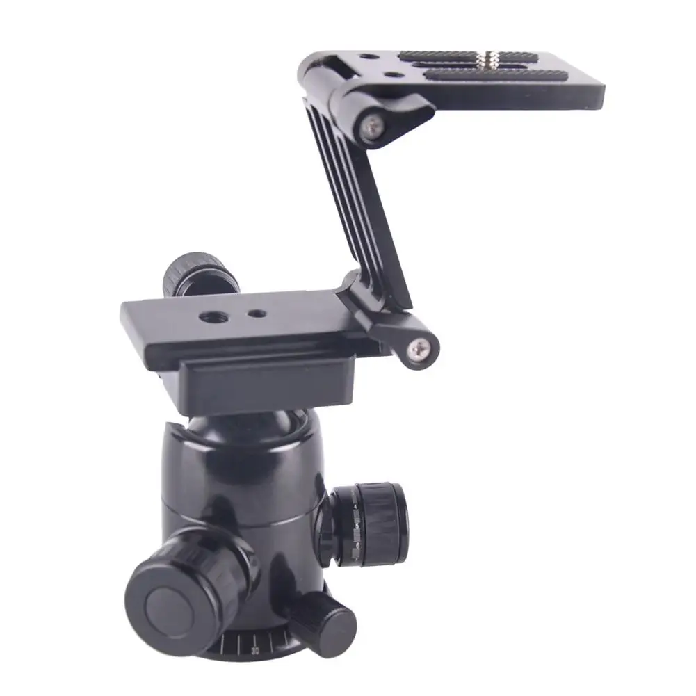 

Universal Z Shape Camera Tripod Folding Gimbal Mount Holder Quick Release Plate Mounting Head Bracket Stable For Studio GDeals